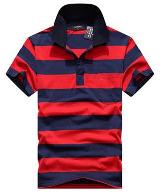 Stripe Men Polo Shirt - 4KsApparels