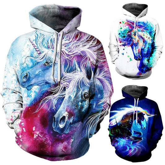 3D Digital Printing Long-Sleeved Sports Sweatshirt - 4KsApparels