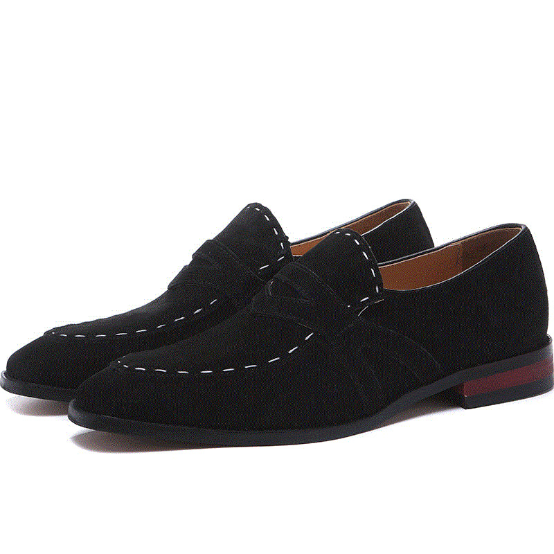 Men's Trendy Fashion Slip-on Matte Leather Tods