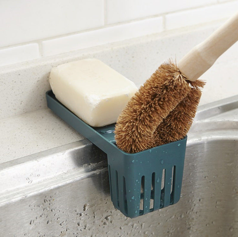 Wall-Absorbing Type Plastic Soap Draining Shelves