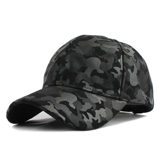 Camouflage suede baseball cap - 4KsApparels