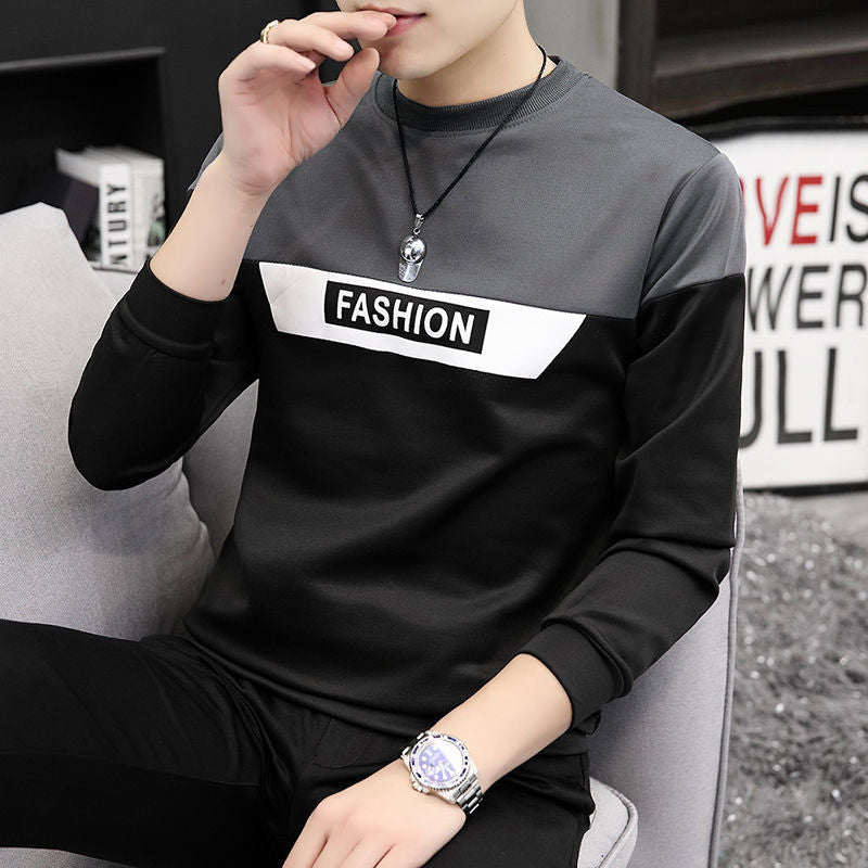 Men's round neck long sleeve T-shirt - 4KsApparels