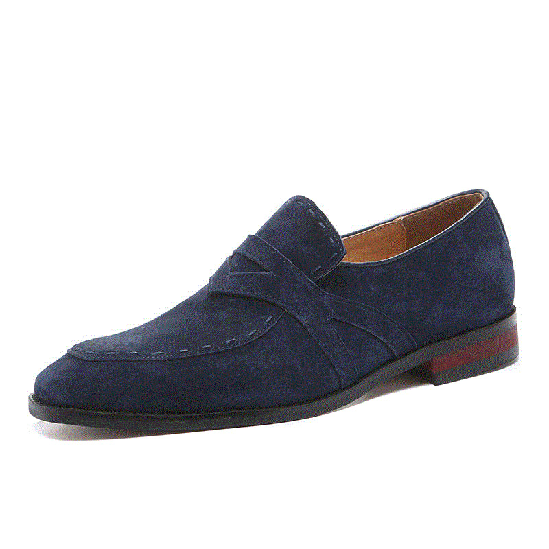 Men's Trendy Fashion Slip-on Matte Leather Tods