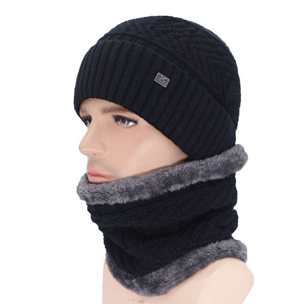 Hat Autumn and Winter Knitted Woolen Hat - 4KsApparels