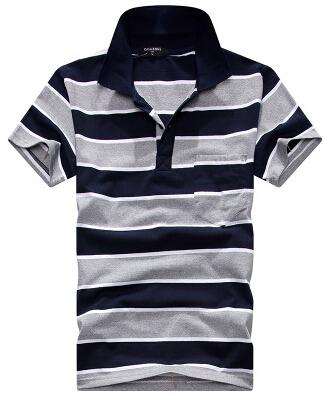 Stripe Men Polo Shirt - 4KsApparels