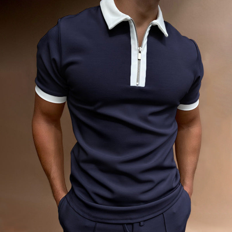 Men's Polo Shirt 2021 Men Solid Polo Shirts Brand Men Short-Sleeved Shirt Summer Shirt Man Clothing - 4KsApparels