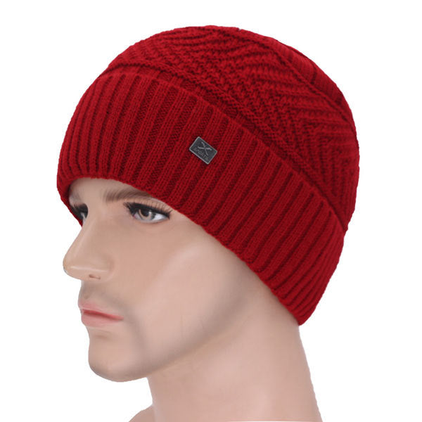 Hat Autumn and Winter Knitted Woolen Hat - 4KsApparels