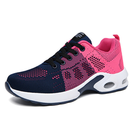 Flying Woven Mesh Shoes Women's Shoes Sports Casual Shoes Fashion Breathable