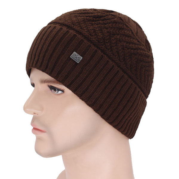 Hat Autumn and Winter Knitted Woolen Hat - 4KsApparels