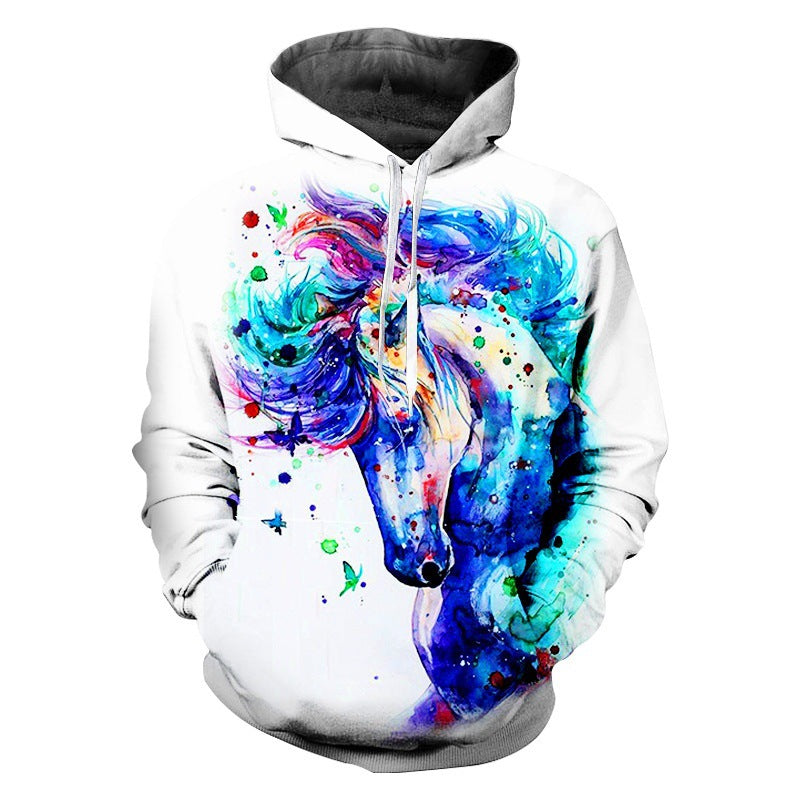 3D Digital Printing Long-Sleeved Sports Sweatshirt - 4KsApparels