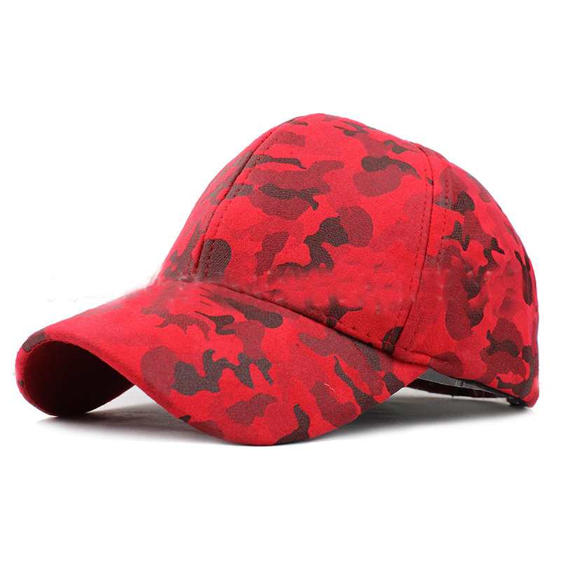 Camouflage suede baseball cap - 4KsApparels