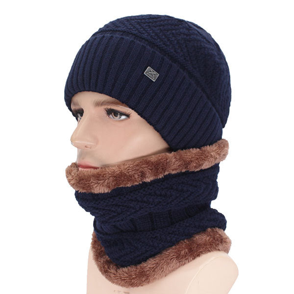 Hat Autumn and Winter Knitted Woolen Hat - 4KsApparels