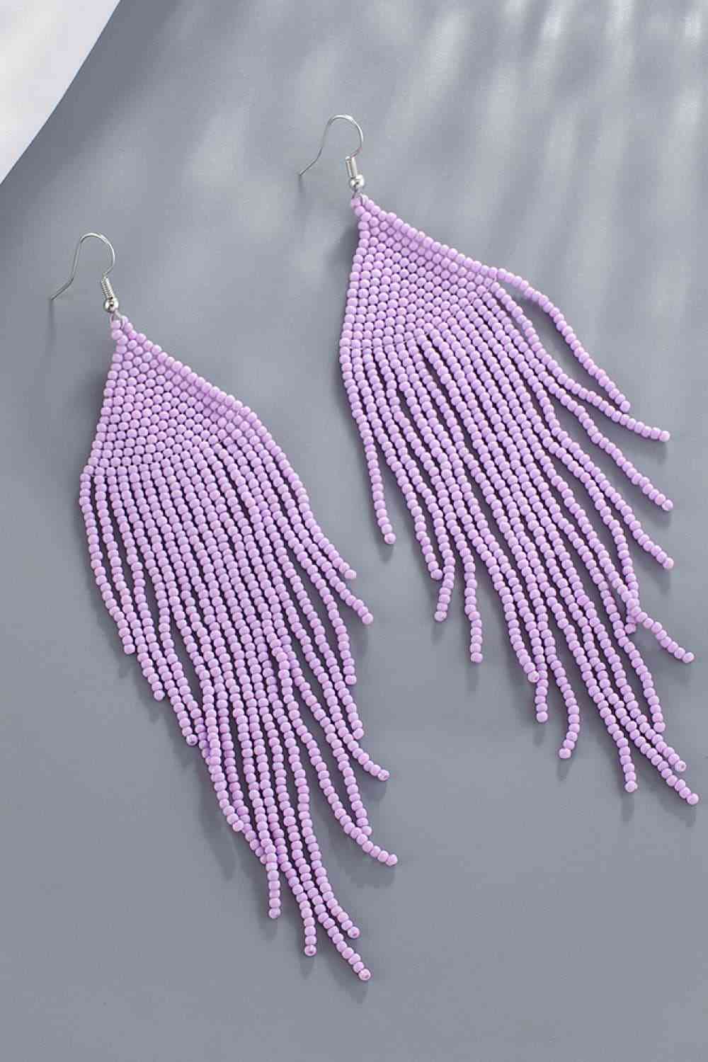 Beaded Dangle Earrings