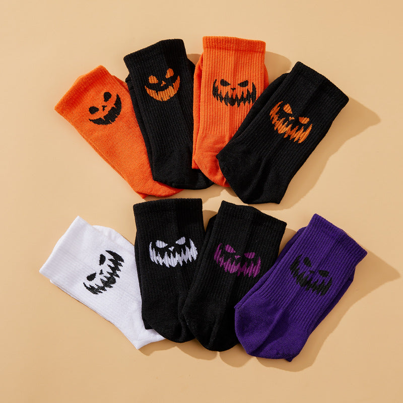 Funny Men's Ins Socks Autumn Winter Halloween