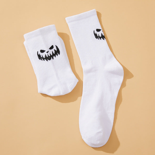 Funny Men's Ins Socks Autumn Winter Halloween