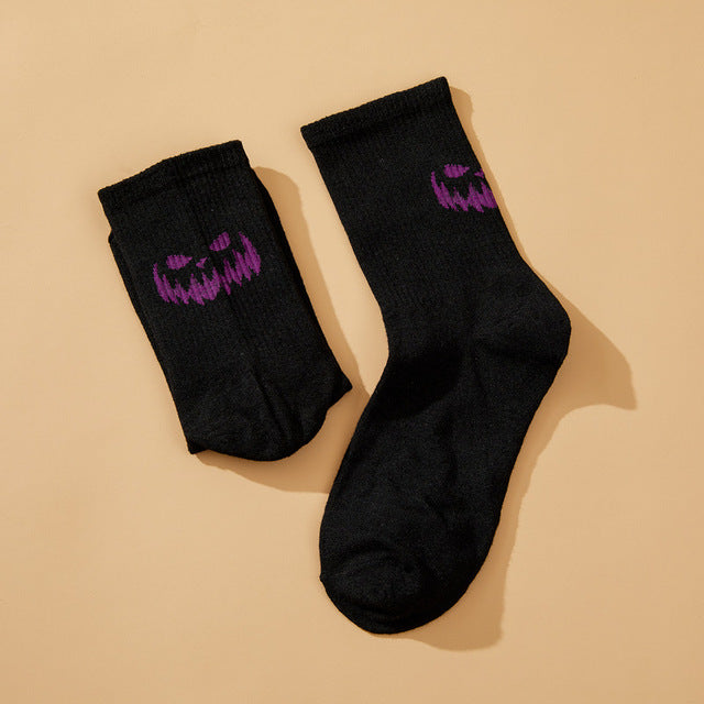 Funny Men's Ins Socks Autumn Winter Halloween