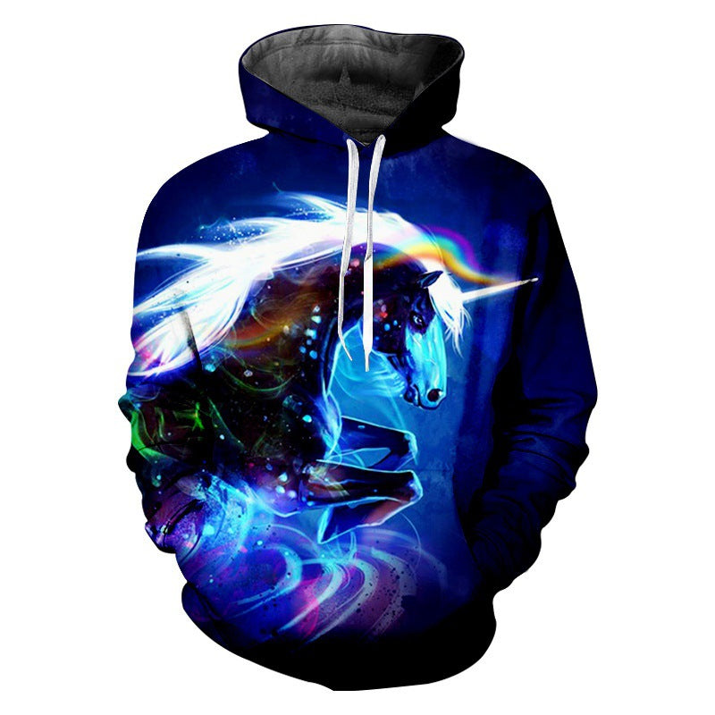 3D Digital Printing Long-Sleeved Sports Sweatshirt - 4KsApparels