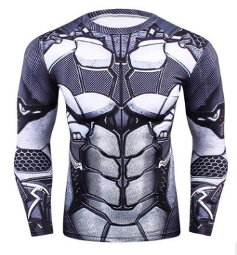 Batman 3.0 BJJ Rash Guard (LS) - 4KsApparels