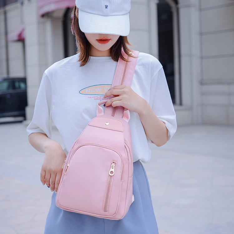 New Fashion Cute Shoulder Nylon Chest Bag