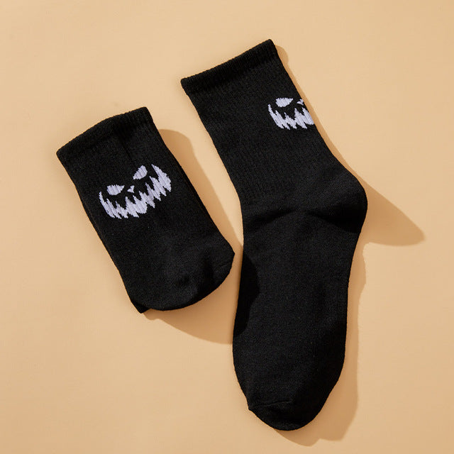 Funny Men's Ins Socks Autumn Winter Halloween