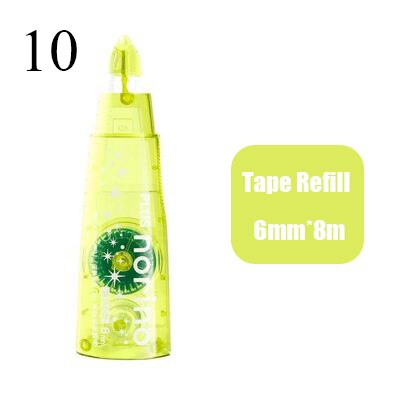 6mm*8m Cute Transparent Dot Glue Tape Decorative Double Sided Tape For Kids Scrapbooking Photo Albums School Office Supplies - 4KsApparels