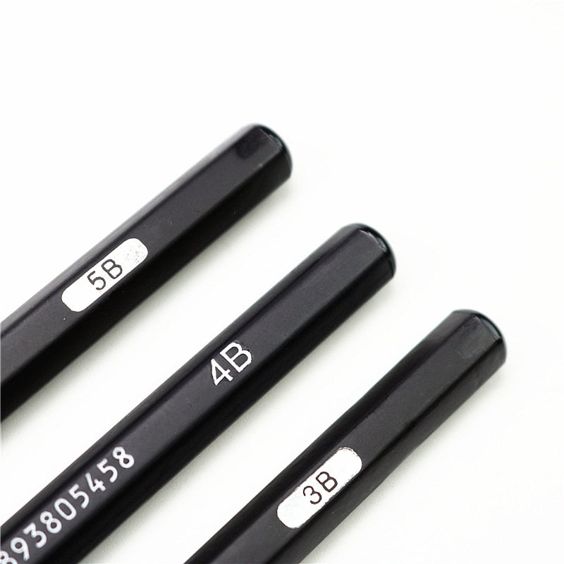 5B 4B 3B Drawing sketch pencil high quality is not easy to break  School art professional practice test pencil - 4KsApparels