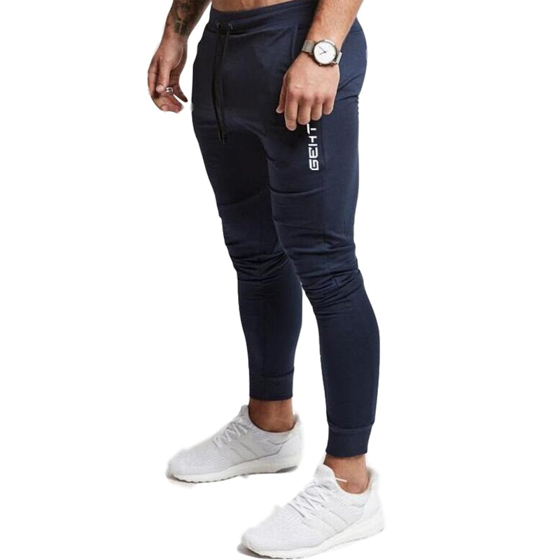 2019 Casual Skinny Pants Mens Joggers Sweatpants  Fitness Workout Brand Track pants New Autumn Male Fashion  Trousers - 4KsApparels