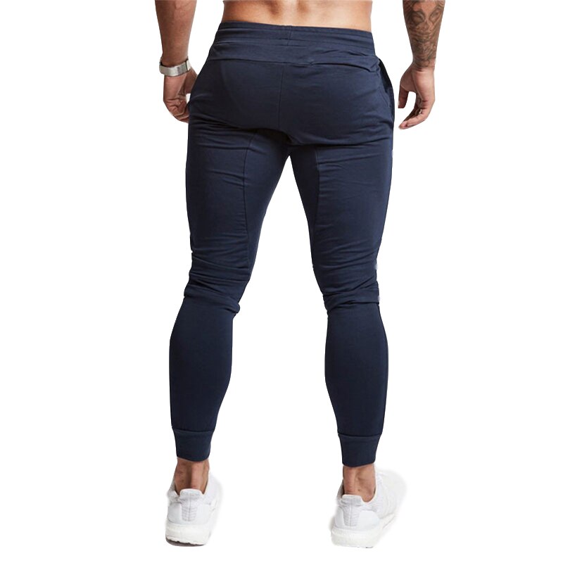 2019 Casual Skinny Pants Mens Joggers Sweatpants  Fitness Workout Brand Track pants New Autumn Male Fashion  Trousers - 4KsApparels