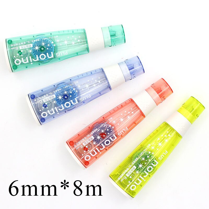 6mm*8m Cute Transparent Dot Glue Tape Decorative Double Sided Tape For Kids Scrapbooking Photo Albums School Office Supplies - 4KsApparels