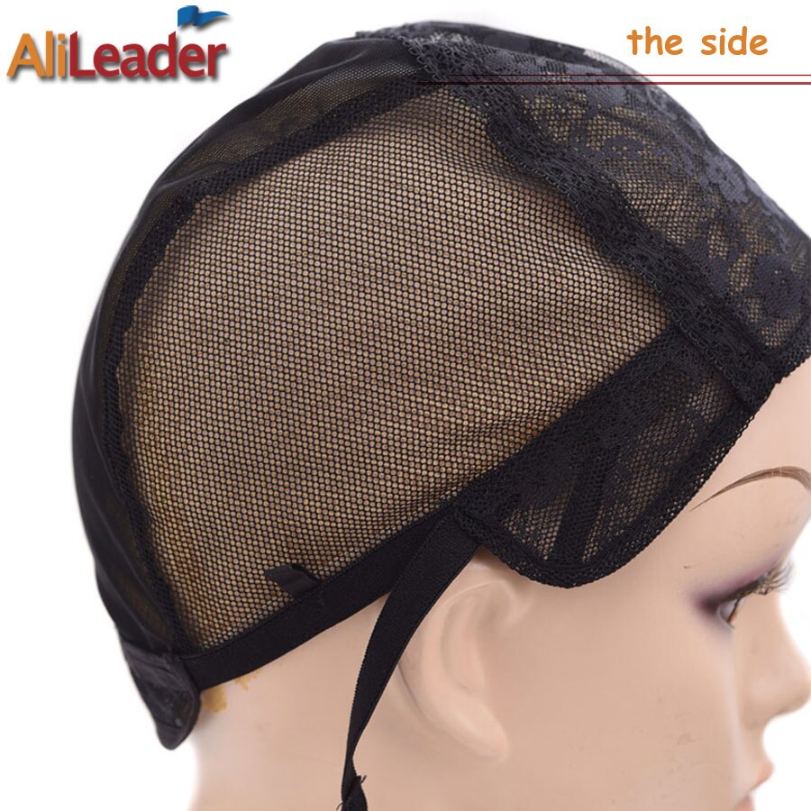 Alileader Adjustable Wig Caps Small/Large/Extra Large Base Cap Black Weaving Wig Tools Lace Wig Caps Weave Cap For Making a Wig - 4KsApparels