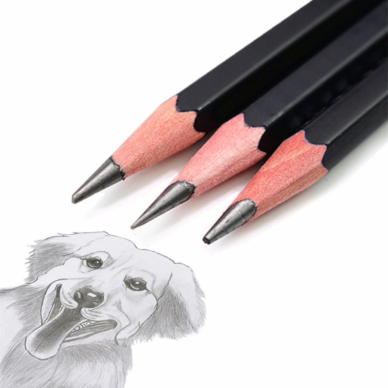 5B 4B 3B Drawing sketch pencil high quality is not easy to break  School art professional practice test pencil - 4KsApparels