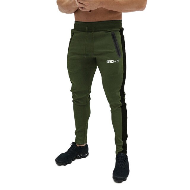 2019 Casual Skinny Pants Mens Joggers Sweatpants  Fitness Workout Brand Track pants New Autumn Male Fashion  Trousers - 4KsApparels