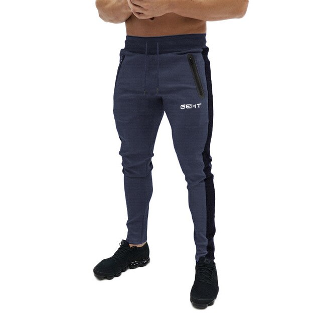 2019 Casual Skinny Pants Mens Joggers Sweatpants  Fitness Workout Brand Track pants New Autumn Male Fashion  Trousers - 4KsApparels
