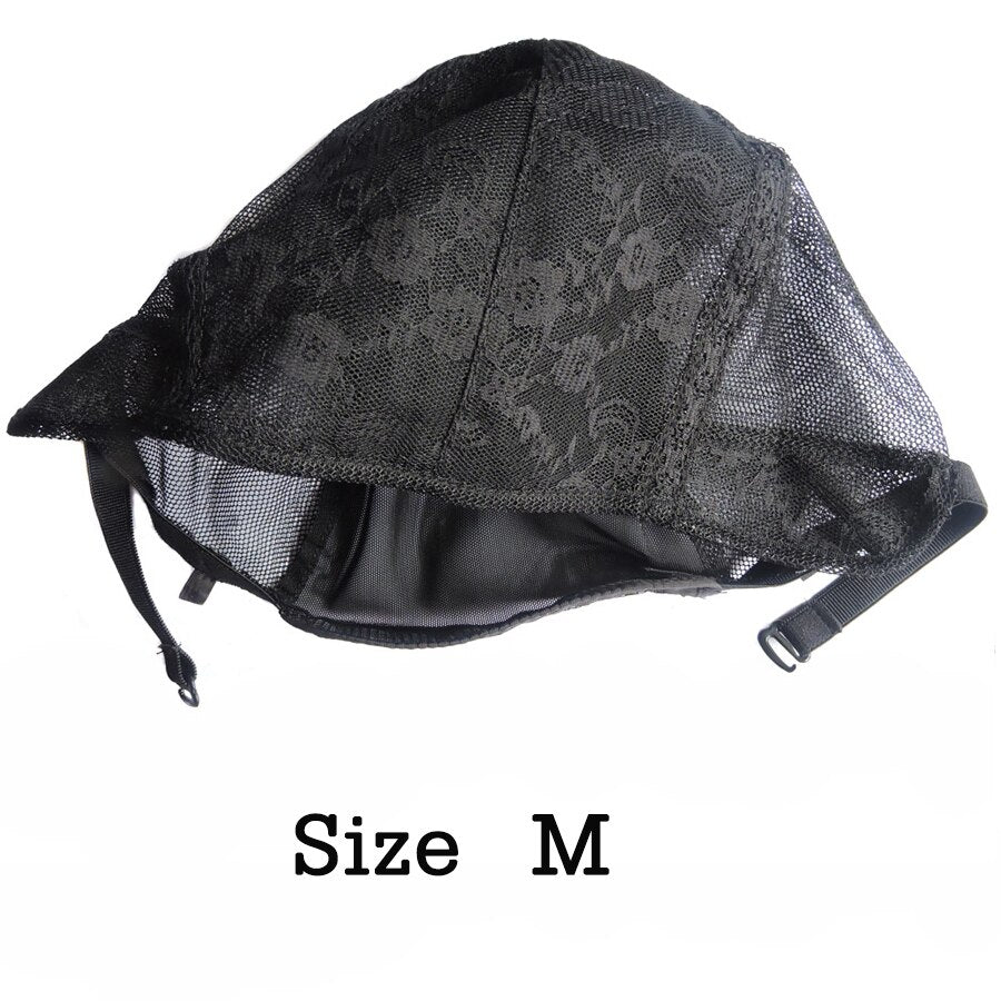 Alileader Adjustable Wig Caps Small/Large/Extra Large Base Cap Black Weaving Wig Tools Lace Wig Caps Weave Cap For Making a Wig - 4KsApparels