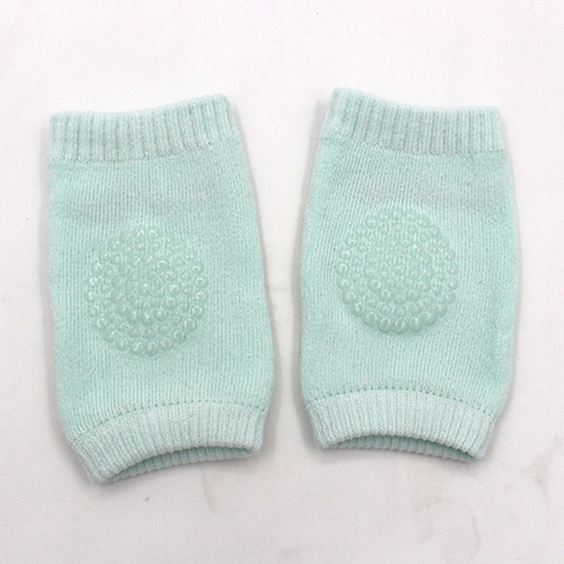 1 Pair baby knee pad kids safety crawling elbow cushion infant toddlers baby leg warmer knee support protector baby kneecap - 4KsApparels