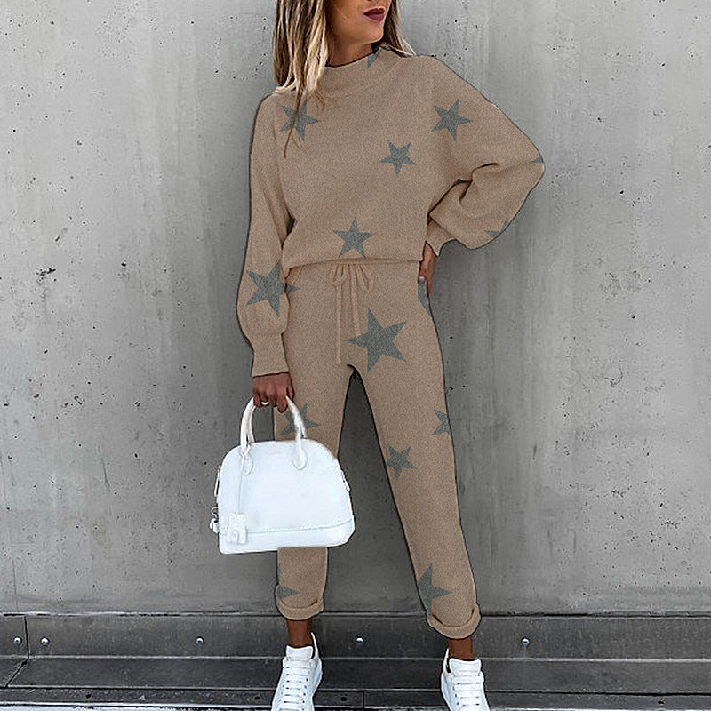 Trouser Suits Sportwear Outfit Pant  Sweatshirt Tracksuit Two Piece Set Women Female Sports Suit 2021 Hoodie Jogging