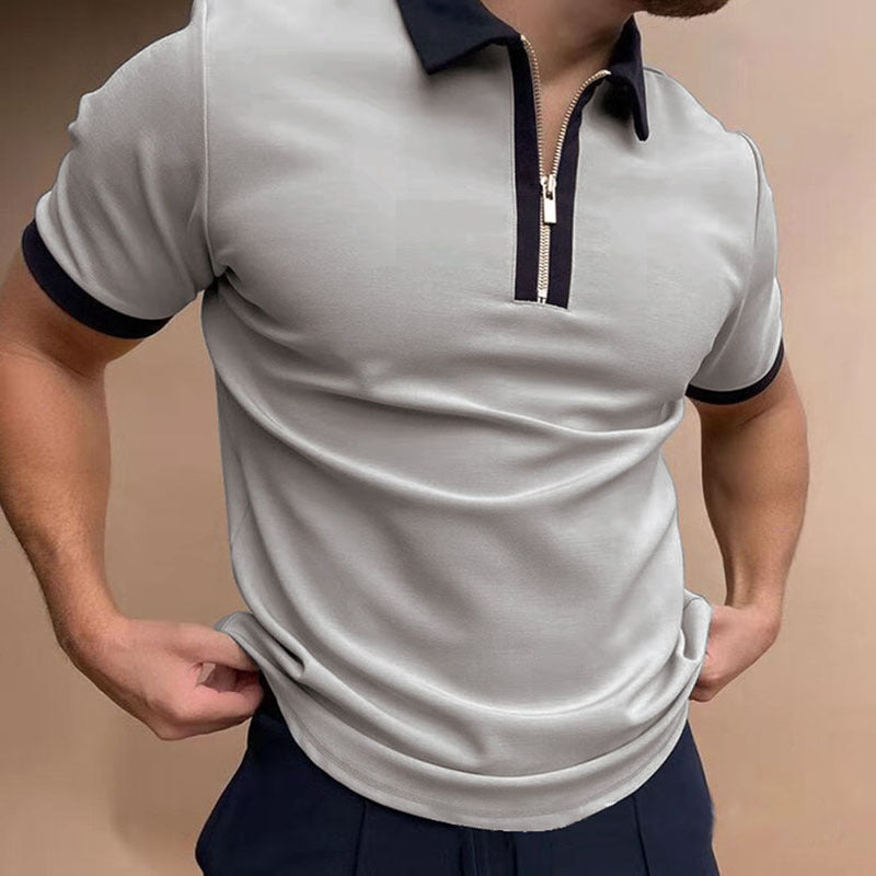 Men's Polo Shirt 2021 Men Solid Polo Shirts Brand Men Short-Sleeved Shirt Summer Shirt Man Clothing - 4KsApparels