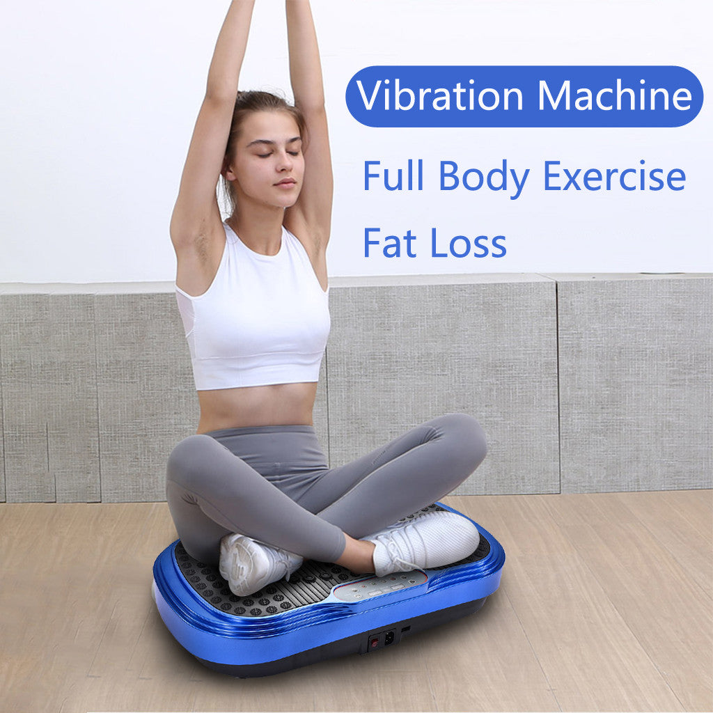 Whole Body Workout Vibration Plate Exercise Machine Fitness Platform Training