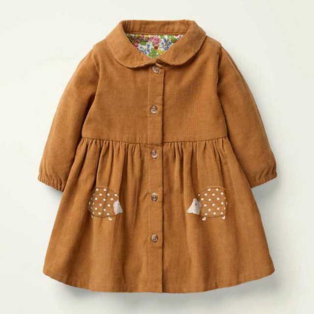 Little Kids Girls Autumn Children's Dress Baby