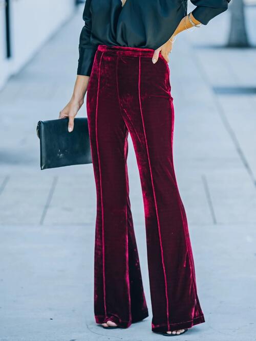 High Waist Flare Pants