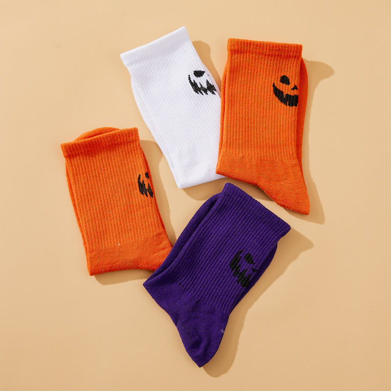 Funny Men's Ins Socks Autumn Winter Halloween