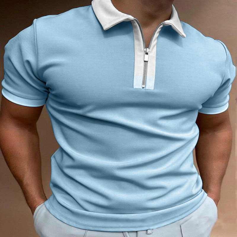 Men's Polo Shirt 2021 Men Solid Polo Shirts Brand Men Short-Sleeved Shirt Summer Shirt Man Clothing - 4KsApparels