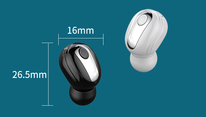 Wireless Bluetooth Headset Mini In Ear Sports Mono Bluetooth 5.0 Stereo TWS Headset