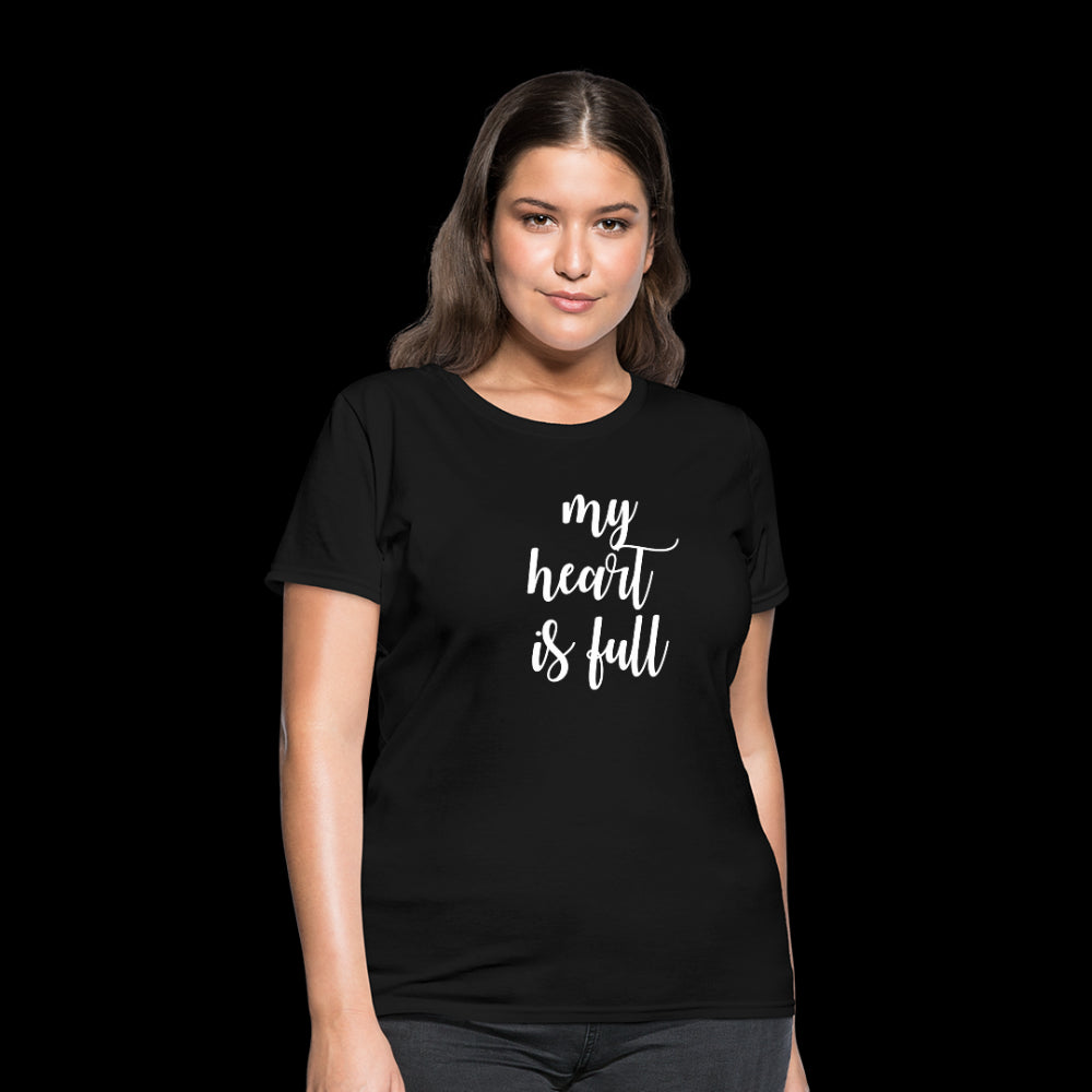 My Heart Is Full Parent-child Suit Mother-daughter Short Sleeve